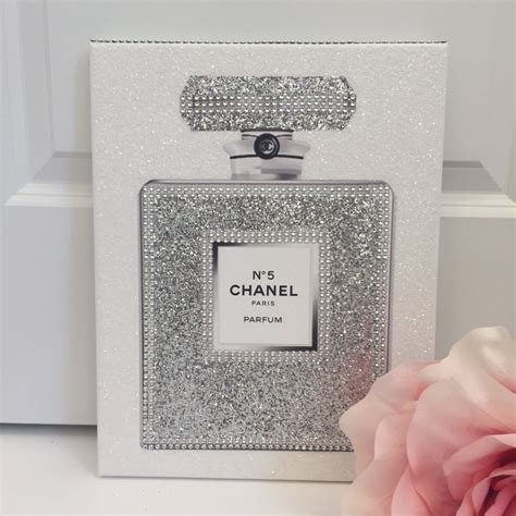 chanel perfume bottle wall decal|Chanel perfume glitter picture.